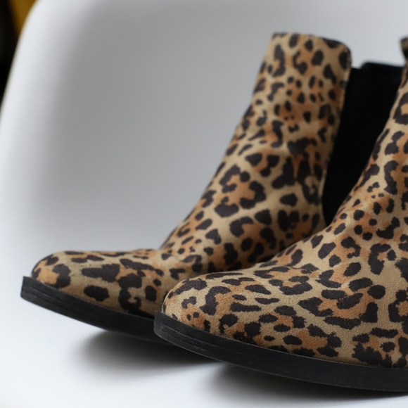 H&M Divided Leopard Print Ankle Booties - Picture 7 of 11